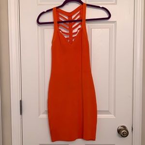 BEBE mini bodycon dress